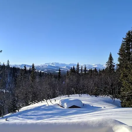 Cozy Log At Beautiful Nystolsfjellet Holiday home