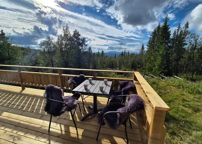 Дом отдыха Cozy Log At Beautiful Nystolsfjellet