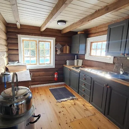 Feriehus Cozy Log At Beautiful Nystølsfjellet