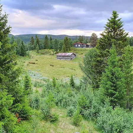 Feriehus Cozy Log At Beautiful Nystølsfjellet *