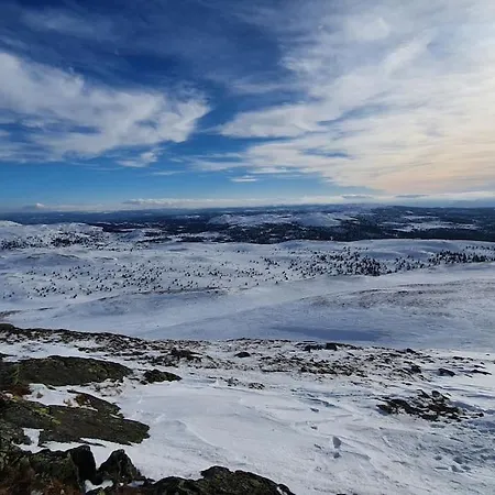 Feriehus Cozy Log At Beautiful Nystølsfjellet Gol