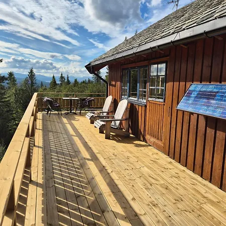 Cozy Log At Beautiful Nystølsfjellet
